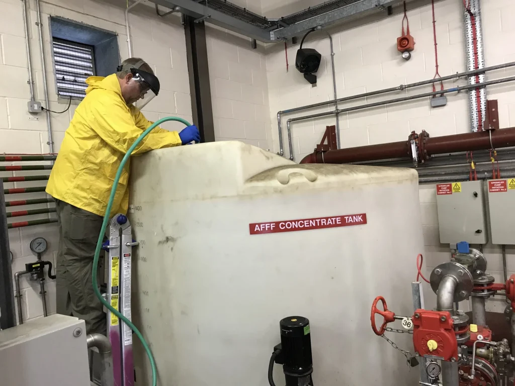 AFFF Replacement and Disposal, Germany, United Kingdom, and Curacao