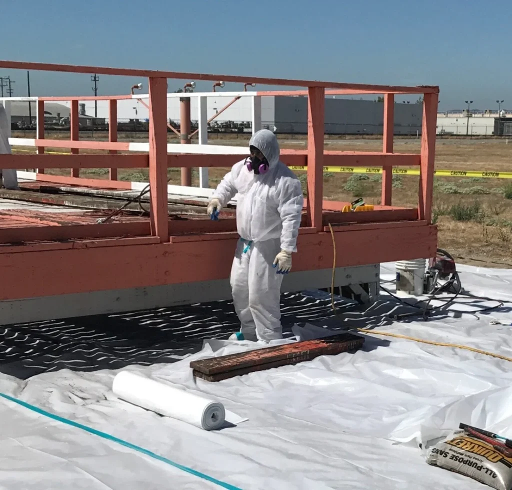 Demolition for the FAA, Burbank, California, July 2017