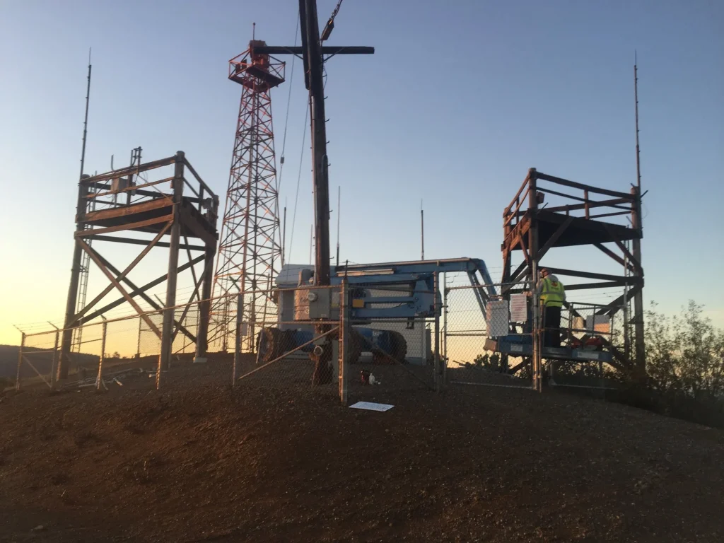 RCO Tower Demolition, Ukiah, California