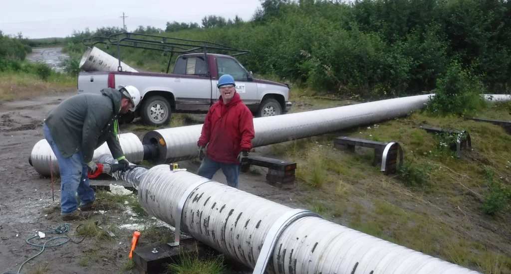Preparing pipe for fusion welding